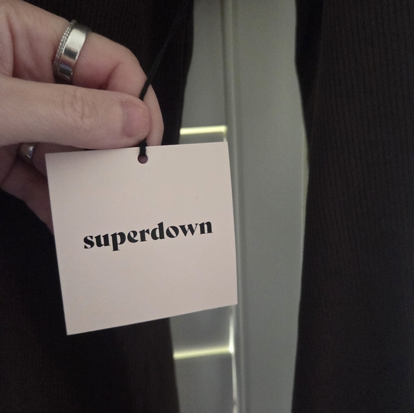 Superdown Womens Ribbed Dress - Picture 5 of 8